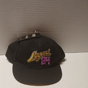 Astor Legend 24 Toddlers Black Baseball Cap NWT